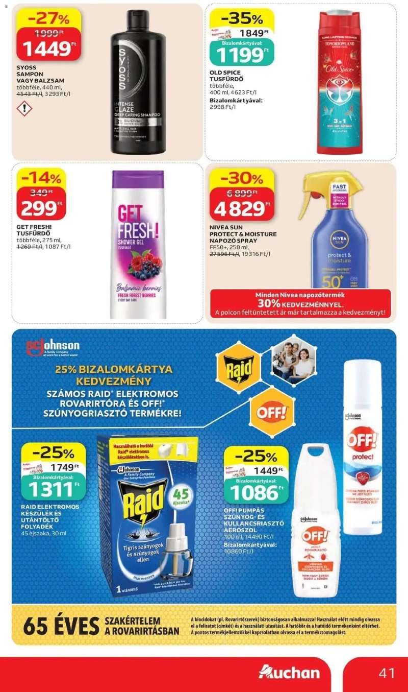Auchan Auchan akciós újság Budapest 41 oldal
