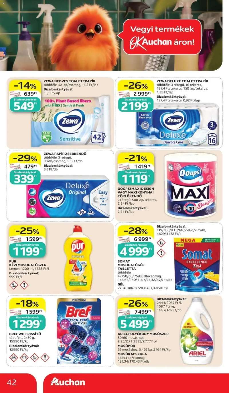 Auchan Auchan akciós újság Budapest 42 oldal