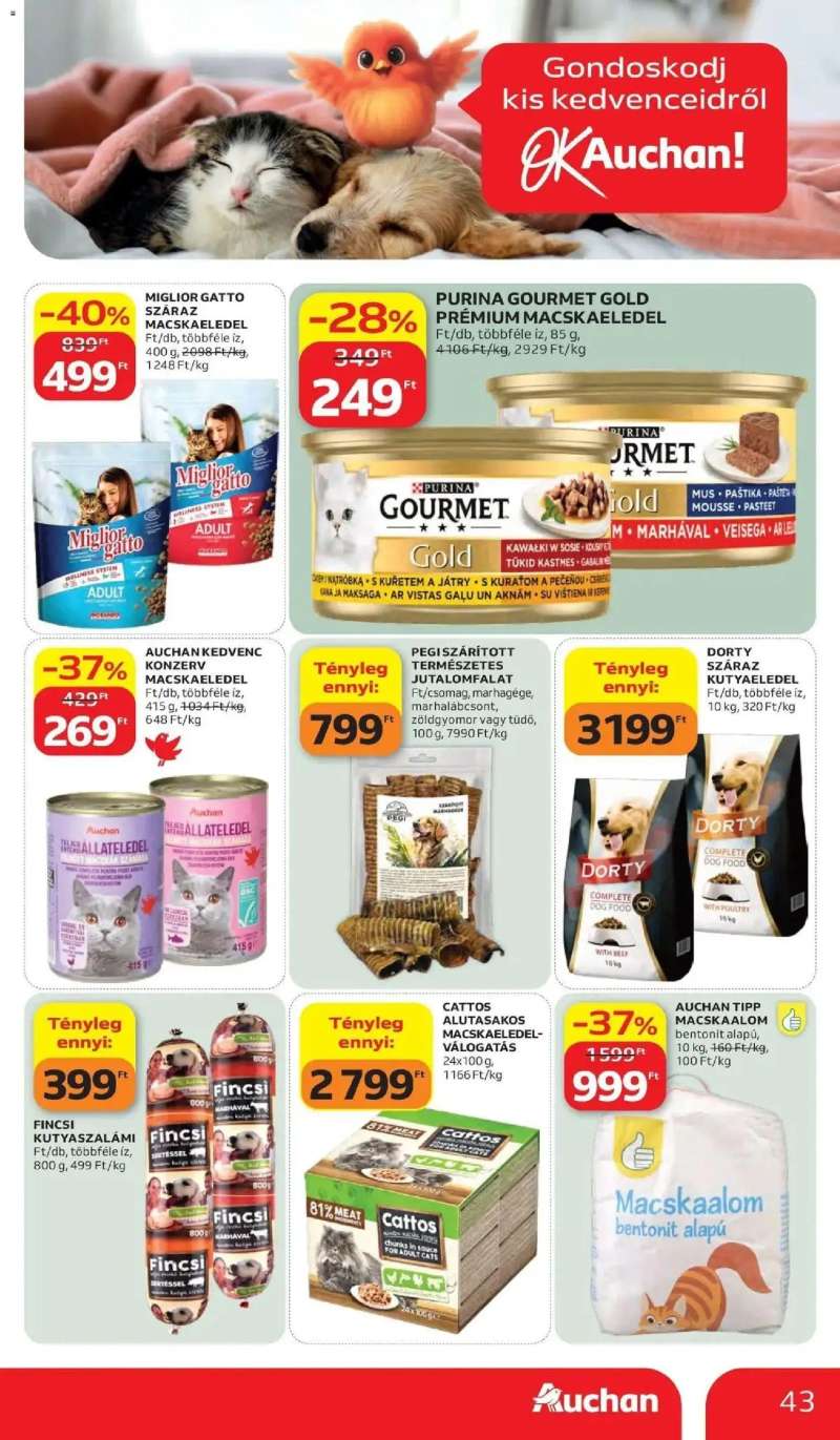 Auchan Auchan akciós újság Budapest 43 oldal