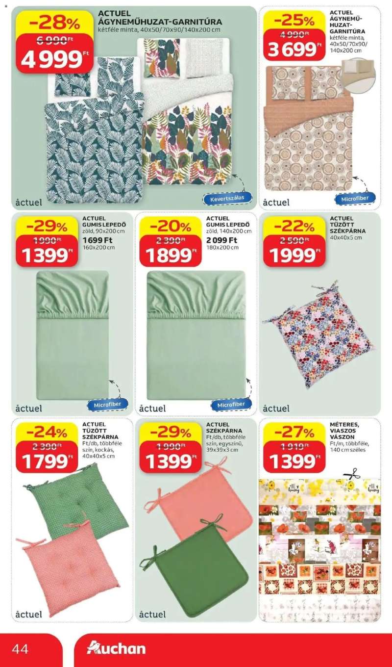 Auchan Auchan akciós újság Budapest 44 oldal