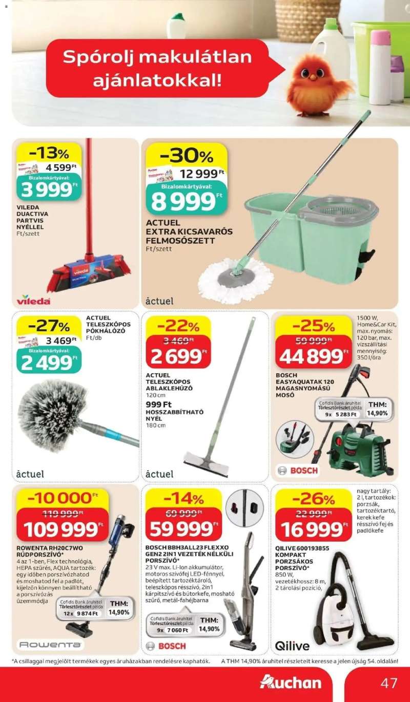 Auchan Auchan akciós újság Budapest 47 oldal