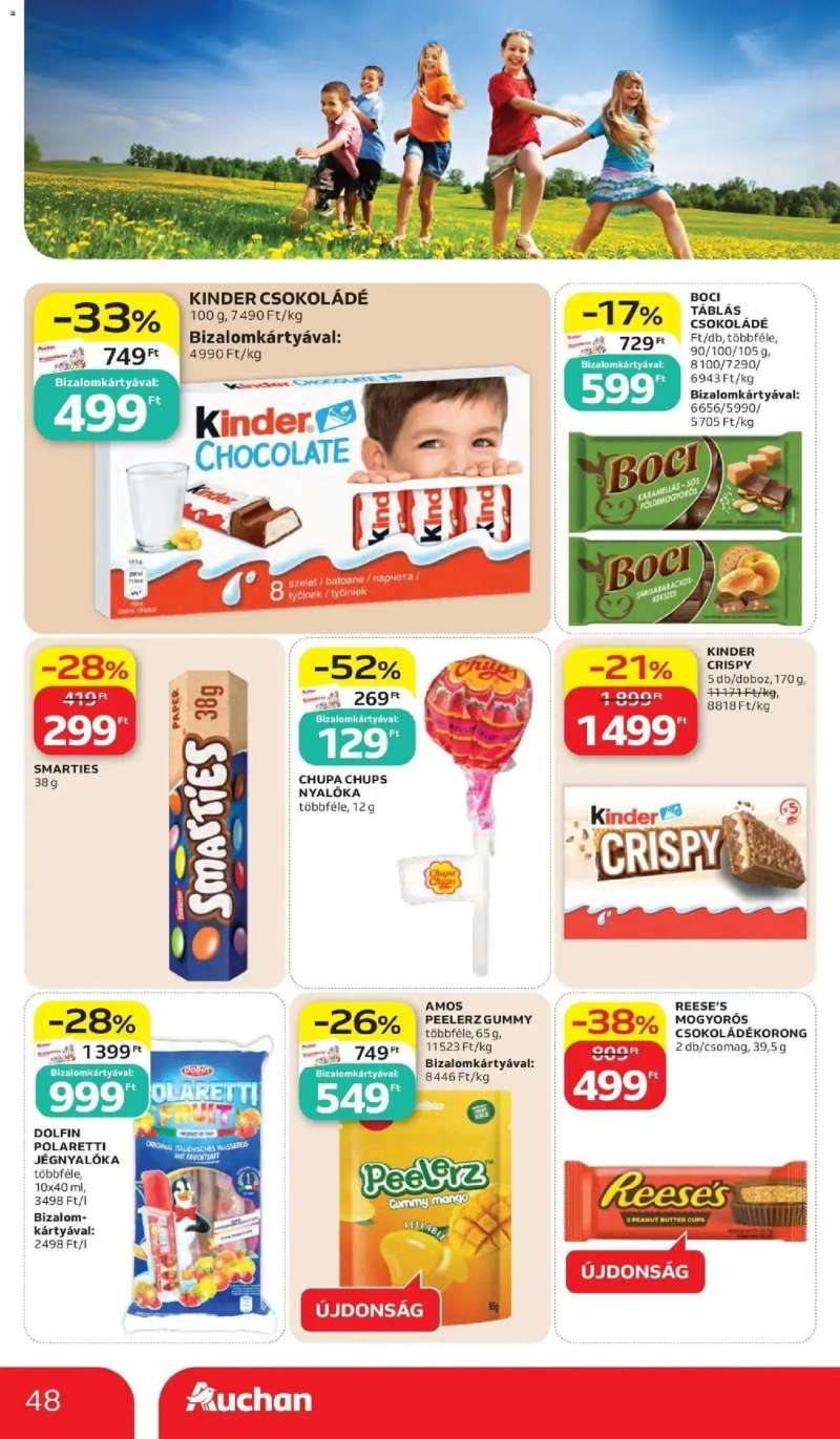 Auchan Auchan akciós újság Budapest 48 oldal