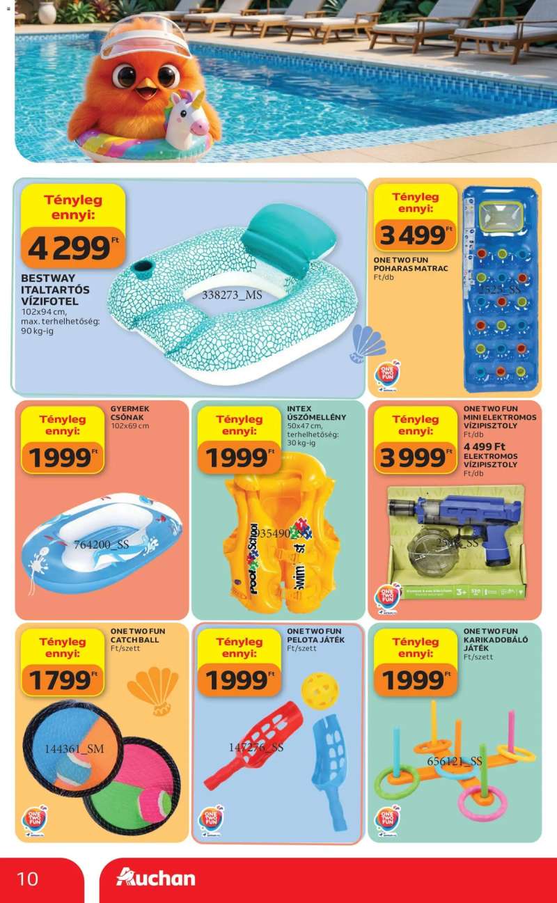 Auchan Auchan Strand Katalógus 10 oldal