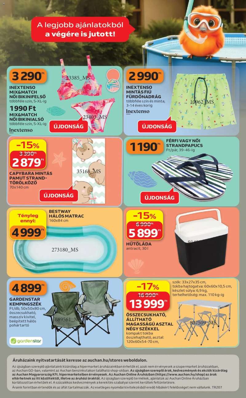 Auchan Auchan Strand Katalógus 12 oldal