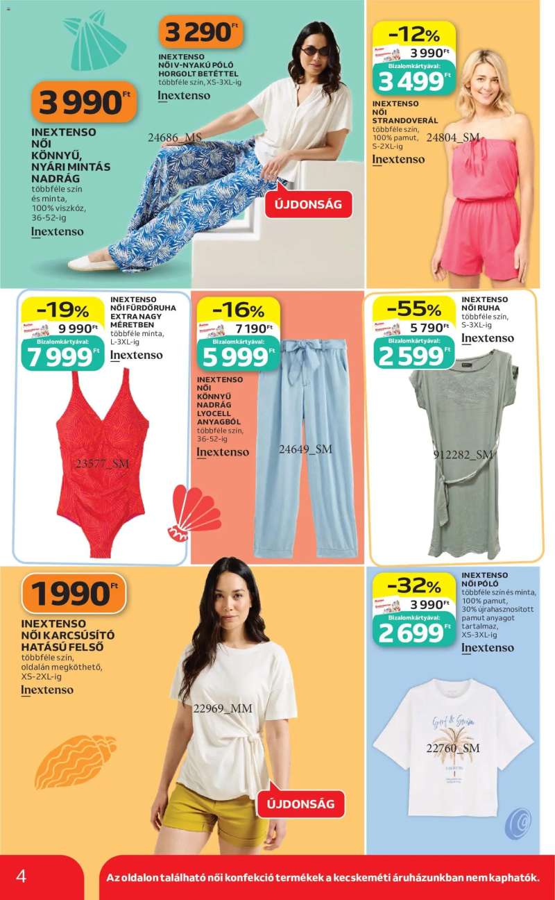 Auchan Auchan Strand Katalógus 4 oldal