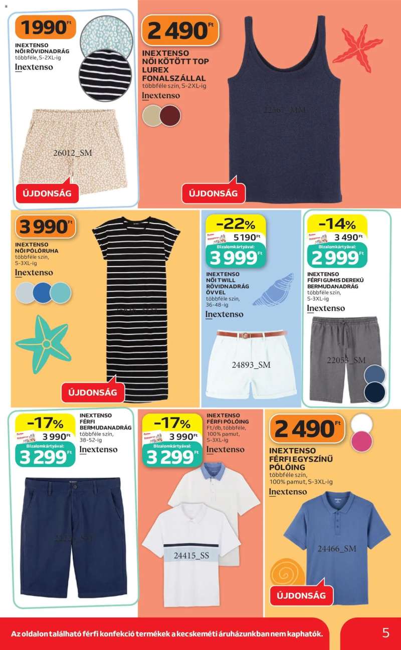 Auchan Auchan Strand Katalógus 5 oldal