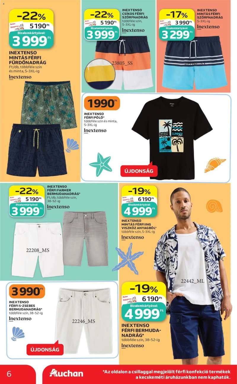 Auchan Auchan Strand Katalógus 6 oldal