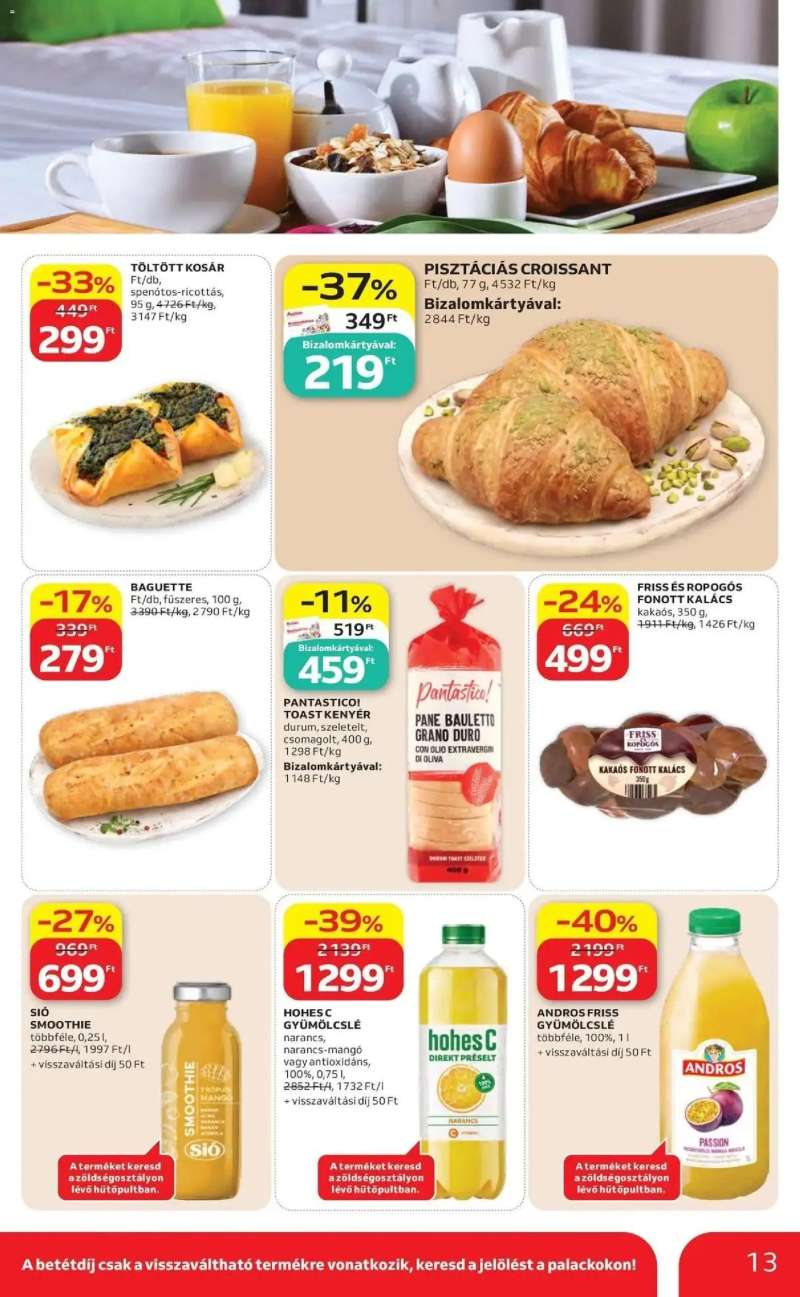 Auchan Auchan akciós újság Fót 13 oldal