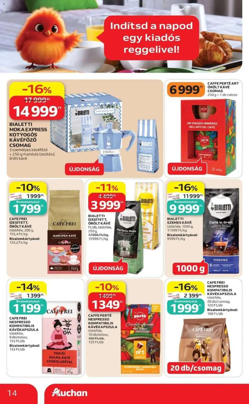 Auchan Auchan akciós újság Fót 14 oldal