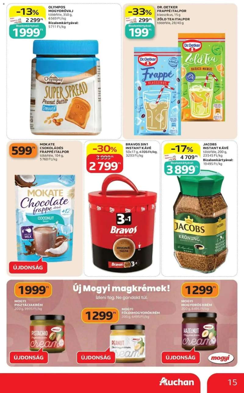 Auchan Auchan akciós újság Fót 15 oldal