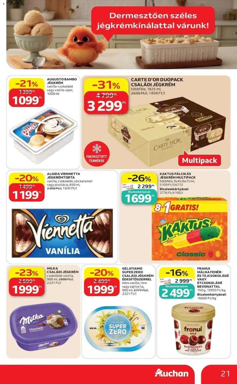 Auchan Auchan akciós újság Fót 21 oldal