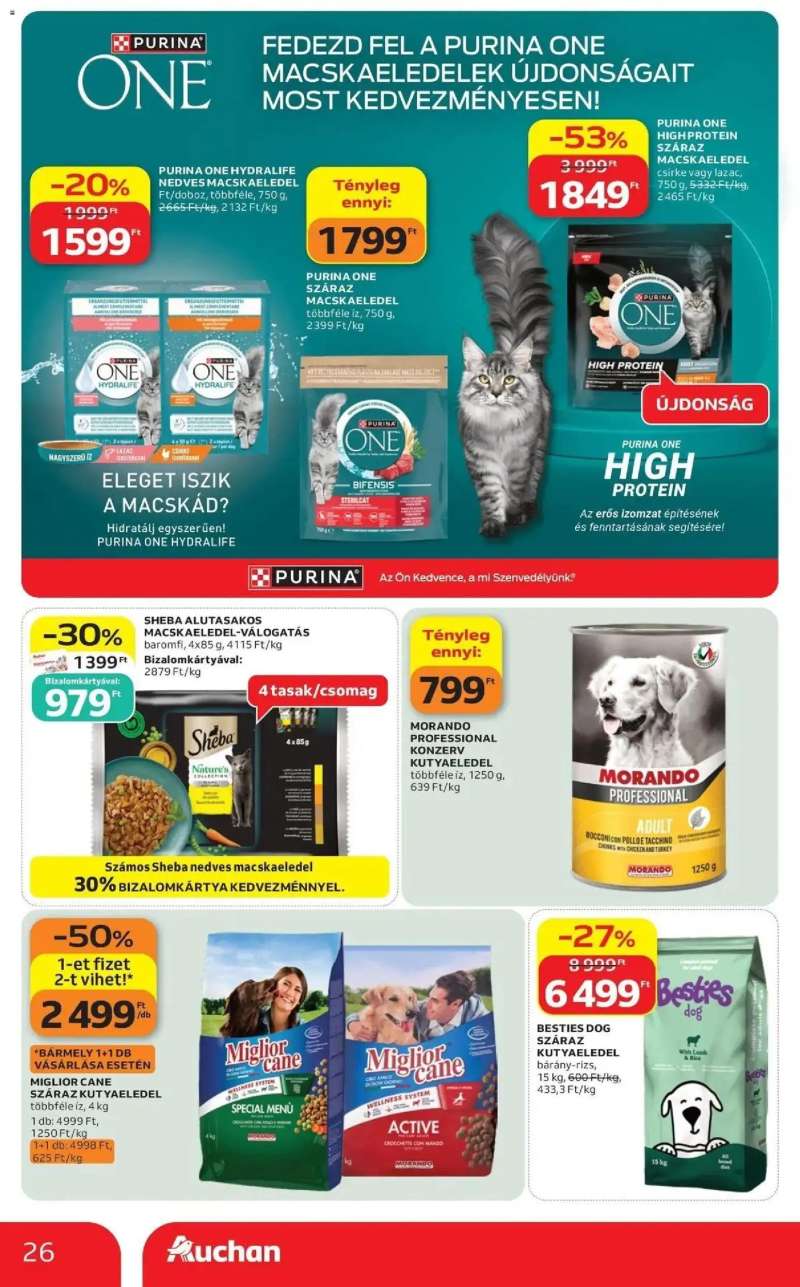 Auchan Auchan akciós újság Fót 26 oldal