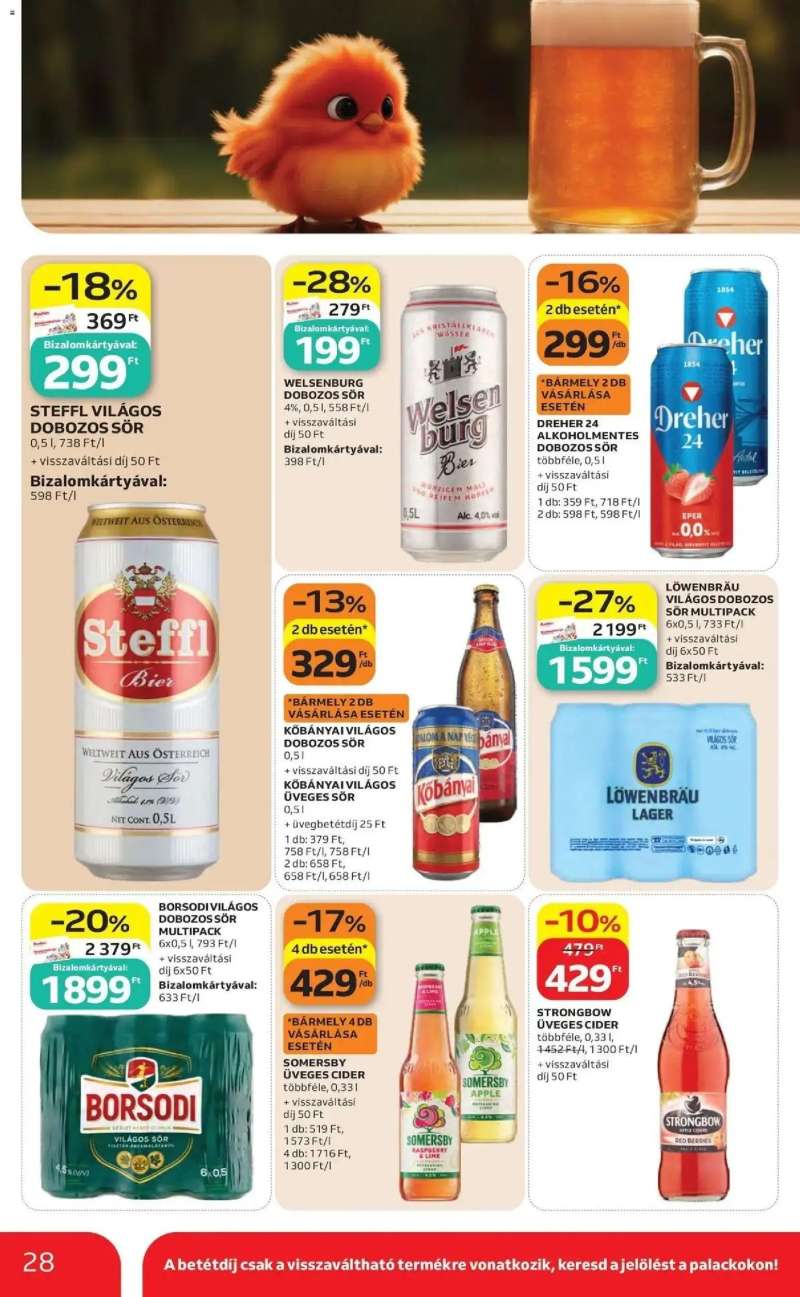 Auchan Auchan akciós újság Fót 28 oldal