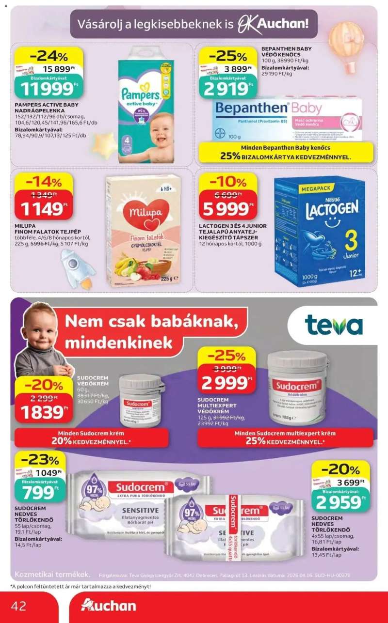 Auchan Auchan akciós újság Fót 42 oldal