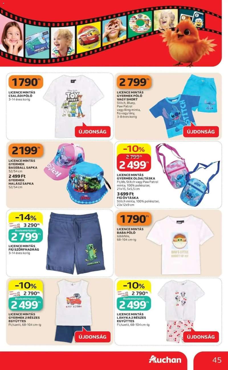Auchan Auchan akciós újság Fót 45 oldal