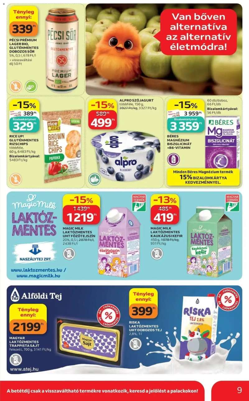 Auchan Auchan akciós újság Fót 9 oldal
