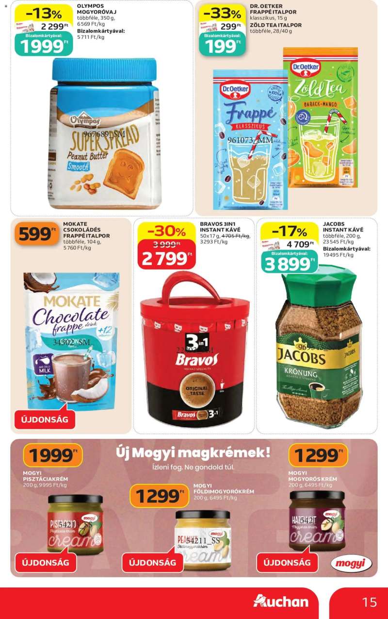 Auchan Auchan akciós újság 15 oldal
