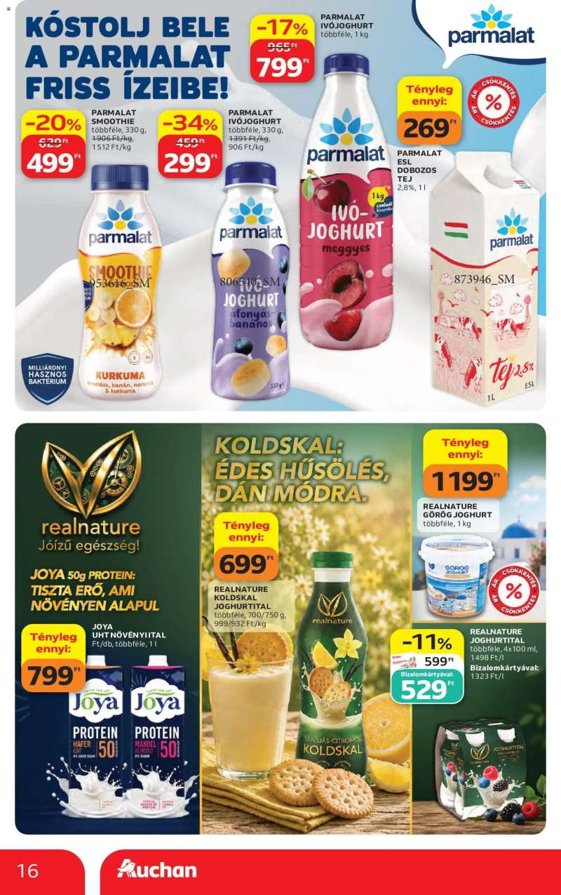 Auchan Auchan akciós újság 16 oldal