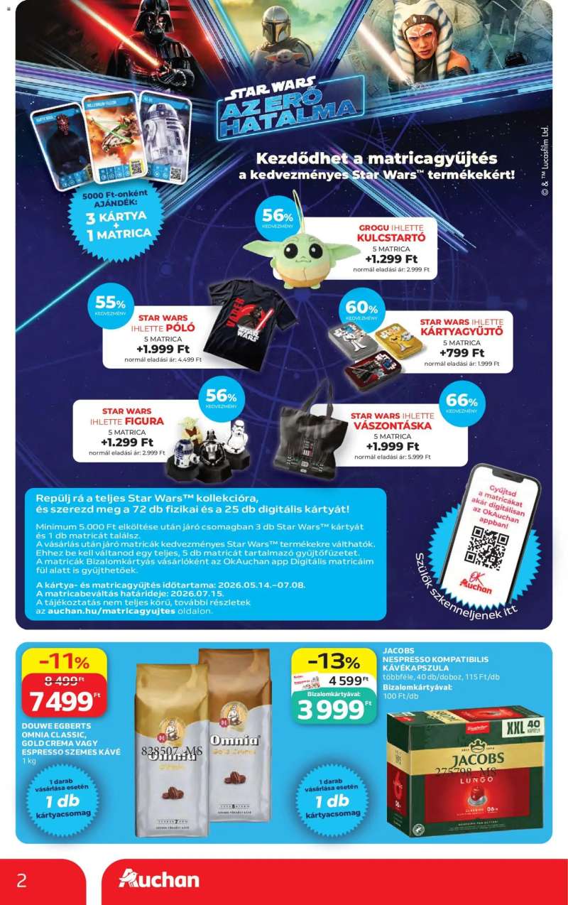 Auchan Auchan akciós újság 2 oldal
