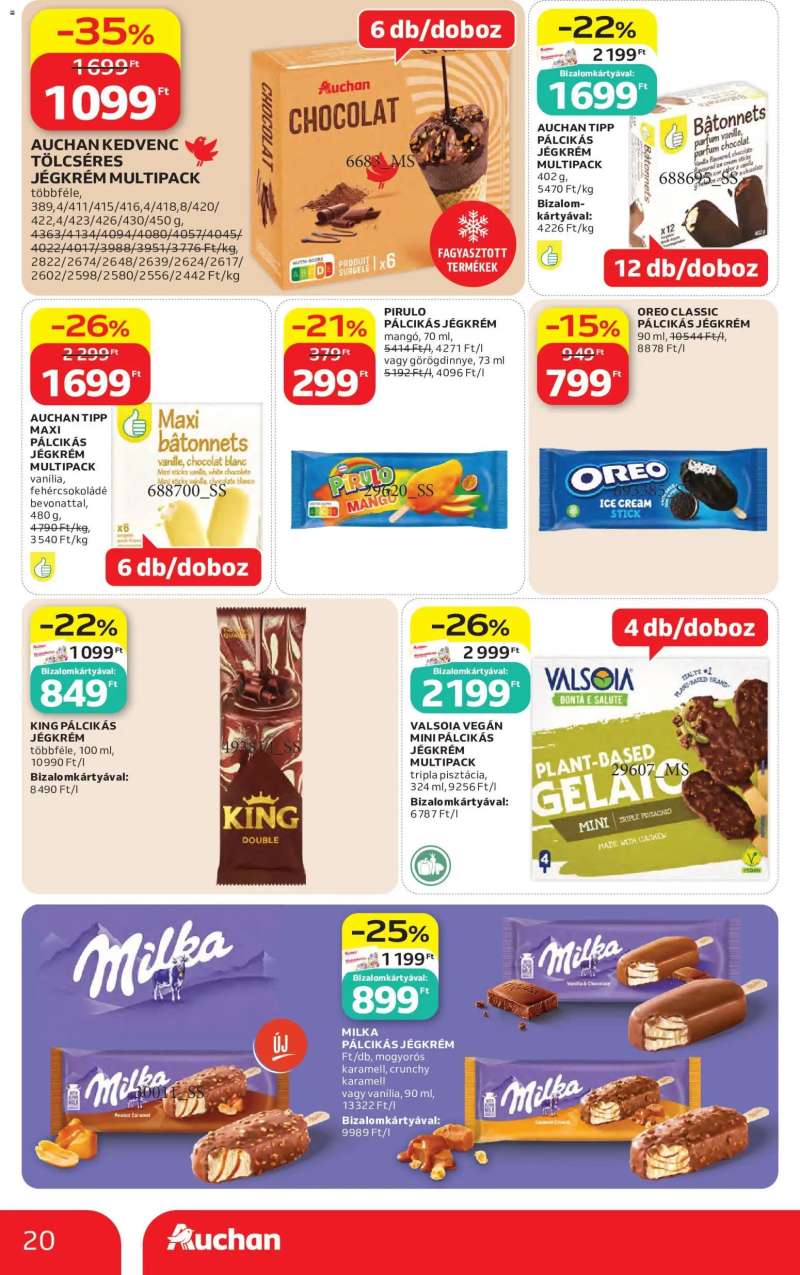 Auchan Auchan akciós újság 20 oldal
