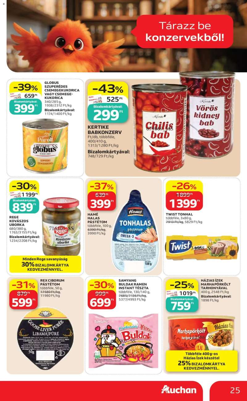 Auchan Auchan akciós újság 25 oldal