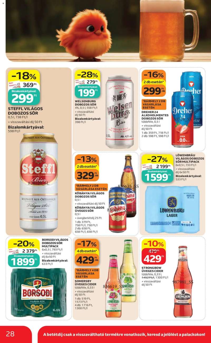 Auchan Auchan akciós újság 28 oldal