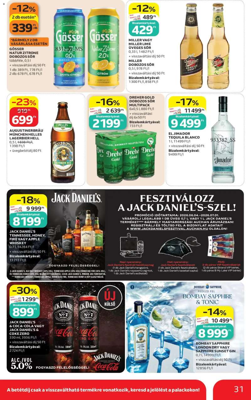 Auchan Auchan akciós újság 31 oldal