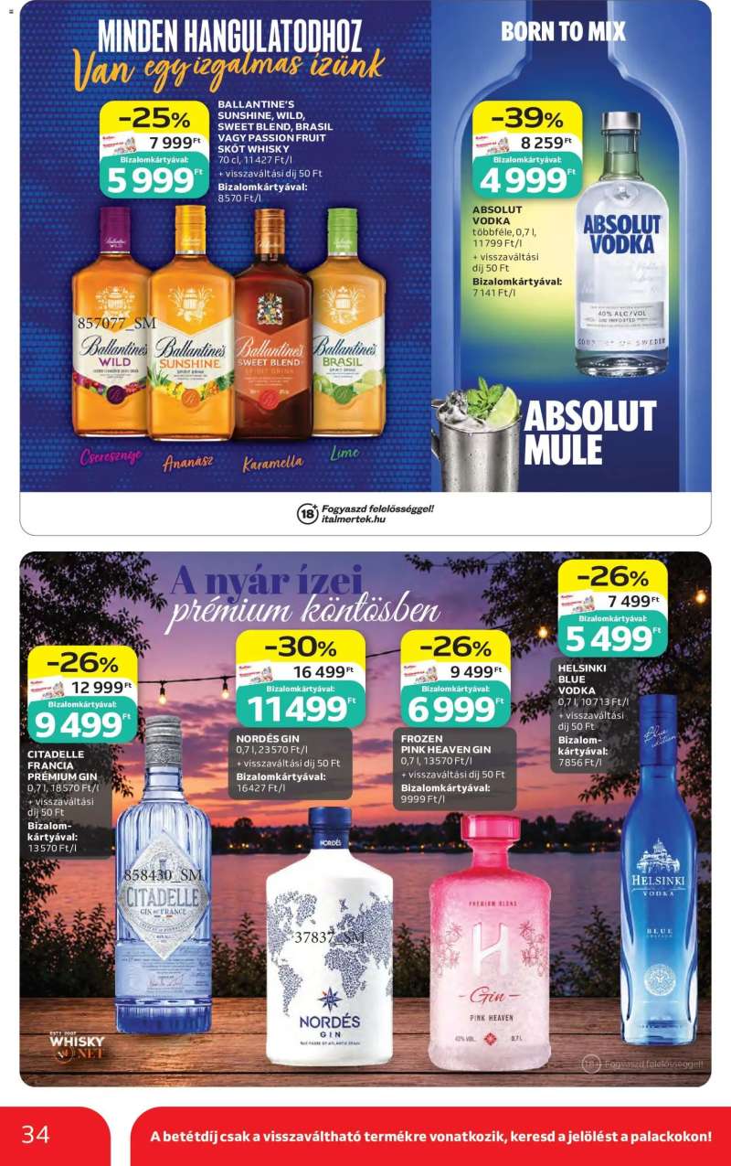 Auchan Auchan akciós újság 34 oldal
