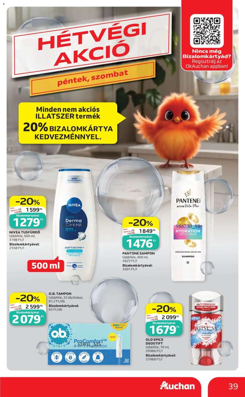 Auchan Auchan akciós újság 39 oldal