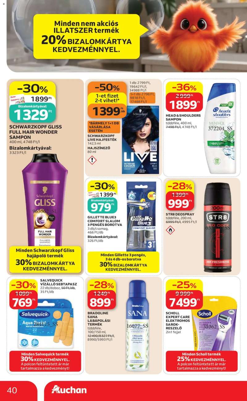 Auchan Auchan akciós újság 40 oldal