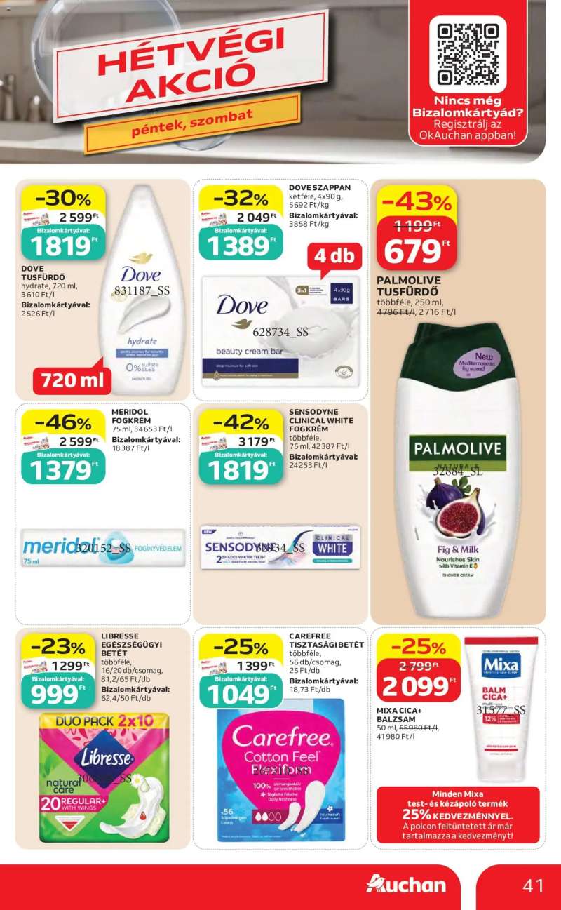 Auchan Auchan akciós újság 41 oldal