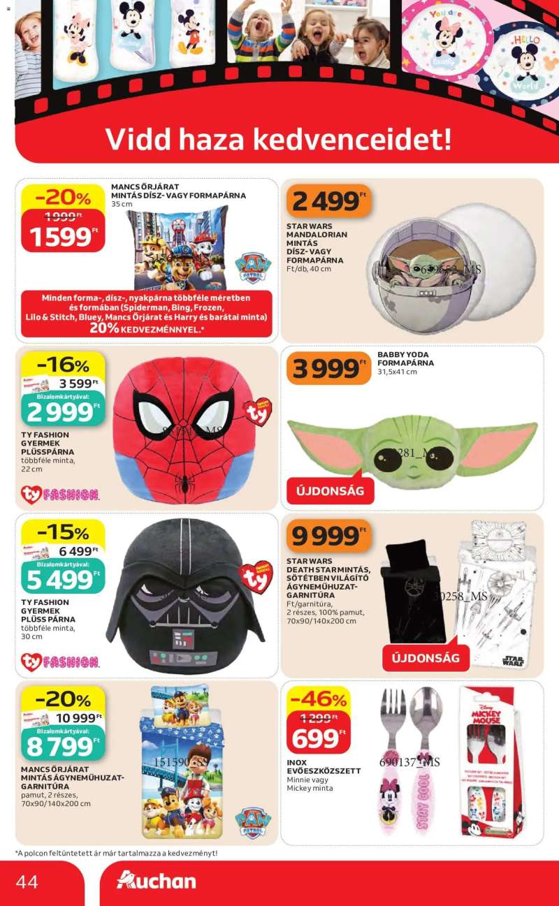 Auchan Auchan akciós újság 44 oldal