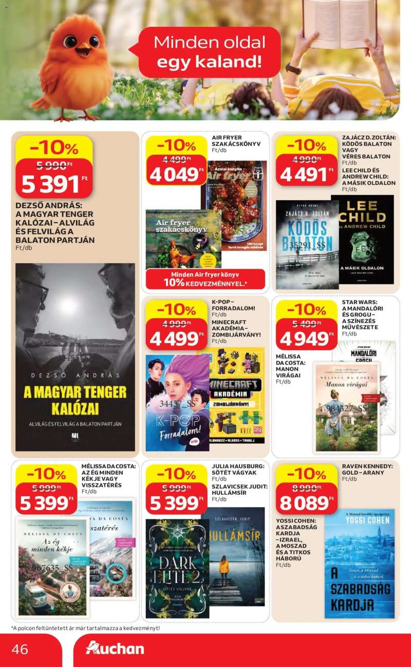 Auchan Auchan akciós újság 46 oldal