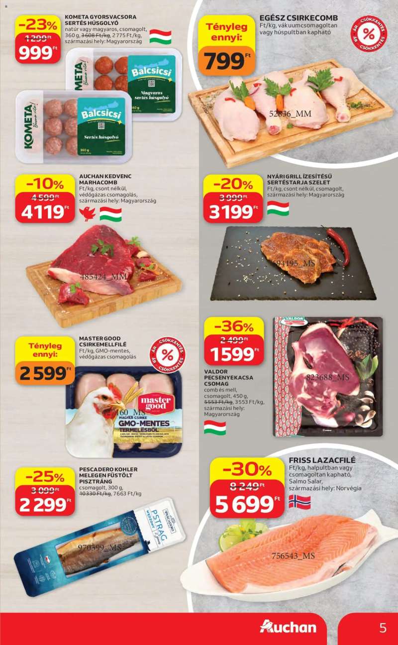 Auchan Auchan akciós újság 5 oldal