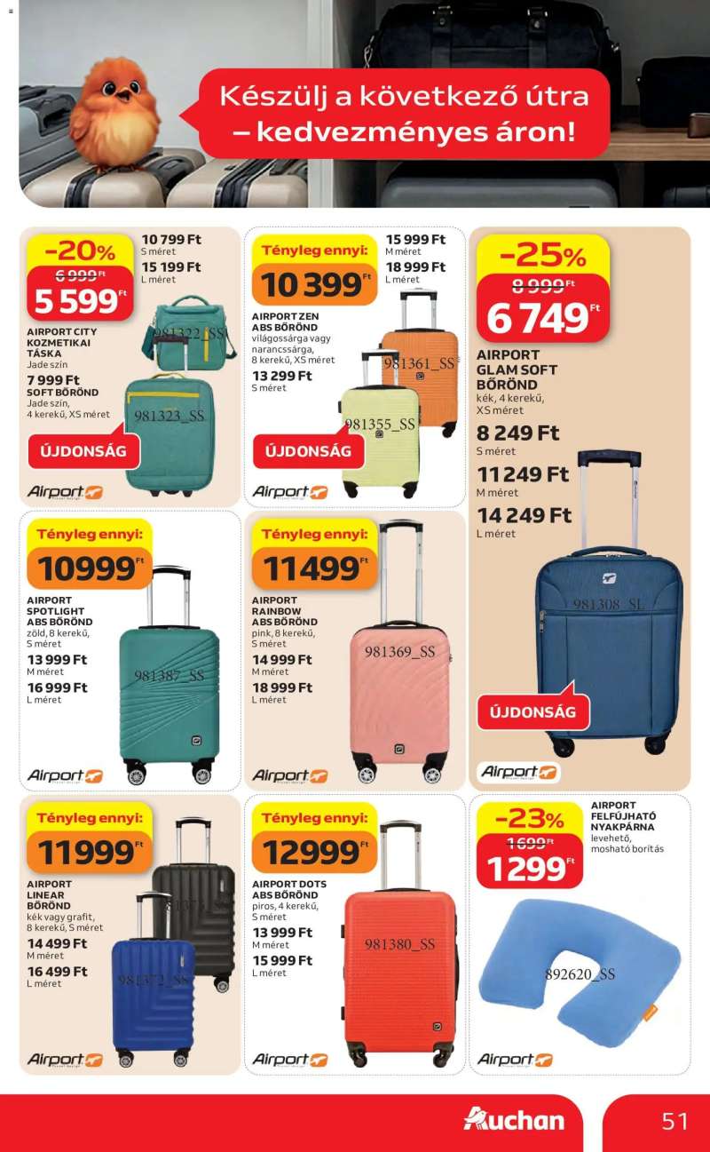 Auchan Auchan akciós újság 52 oldal