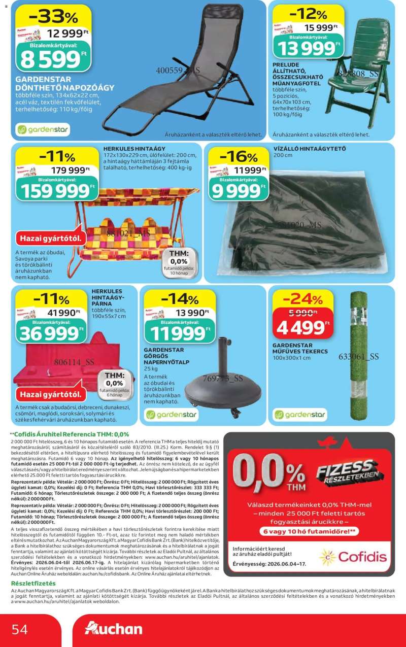 Auchan Auchan akciós újság 55 oldal