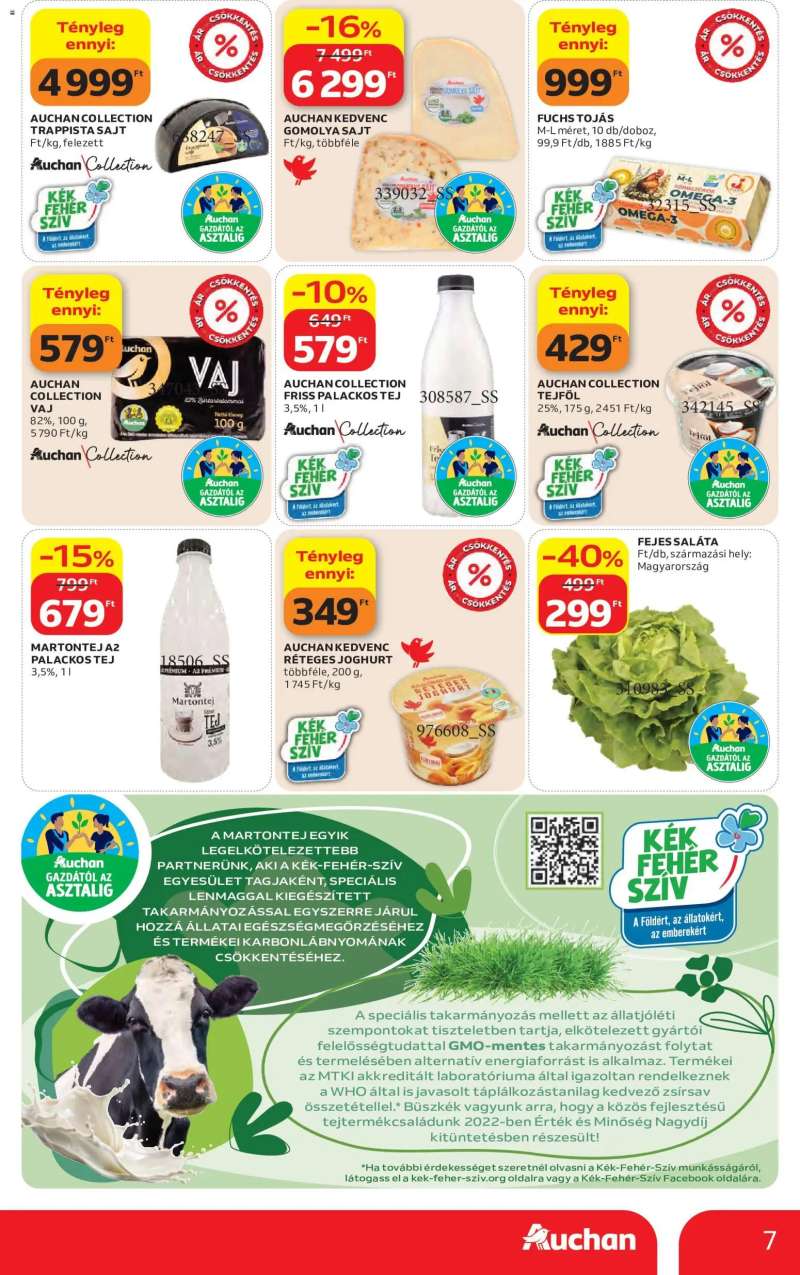 Auchan Auchan akciós újság 7 oldal