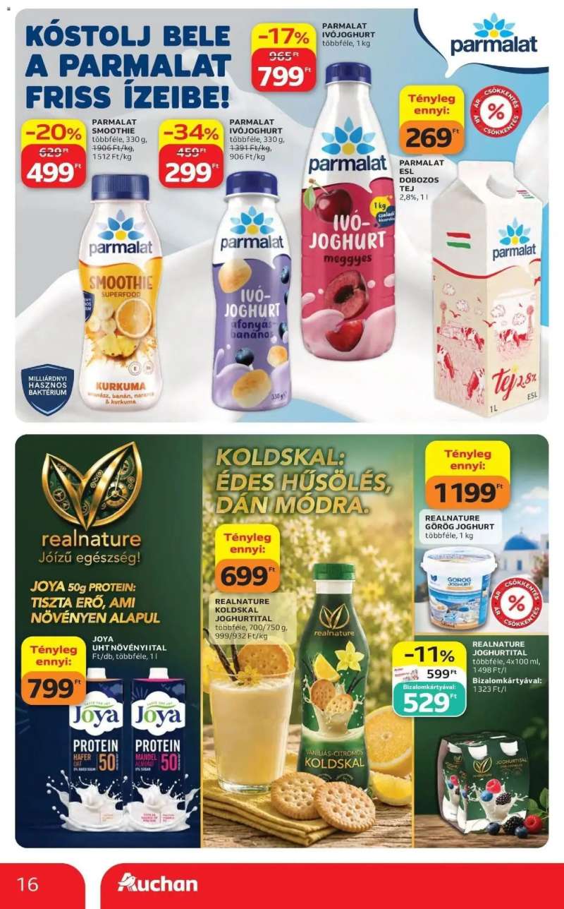 Auchan Auchan akciós újság Budapest 16 oldal