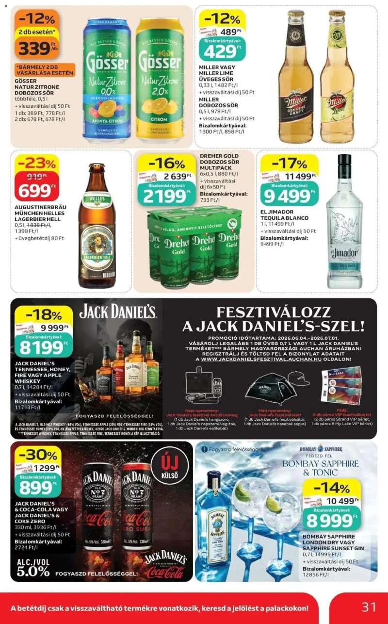 Auchan Auchan akciós újság Budapest 31 oldal