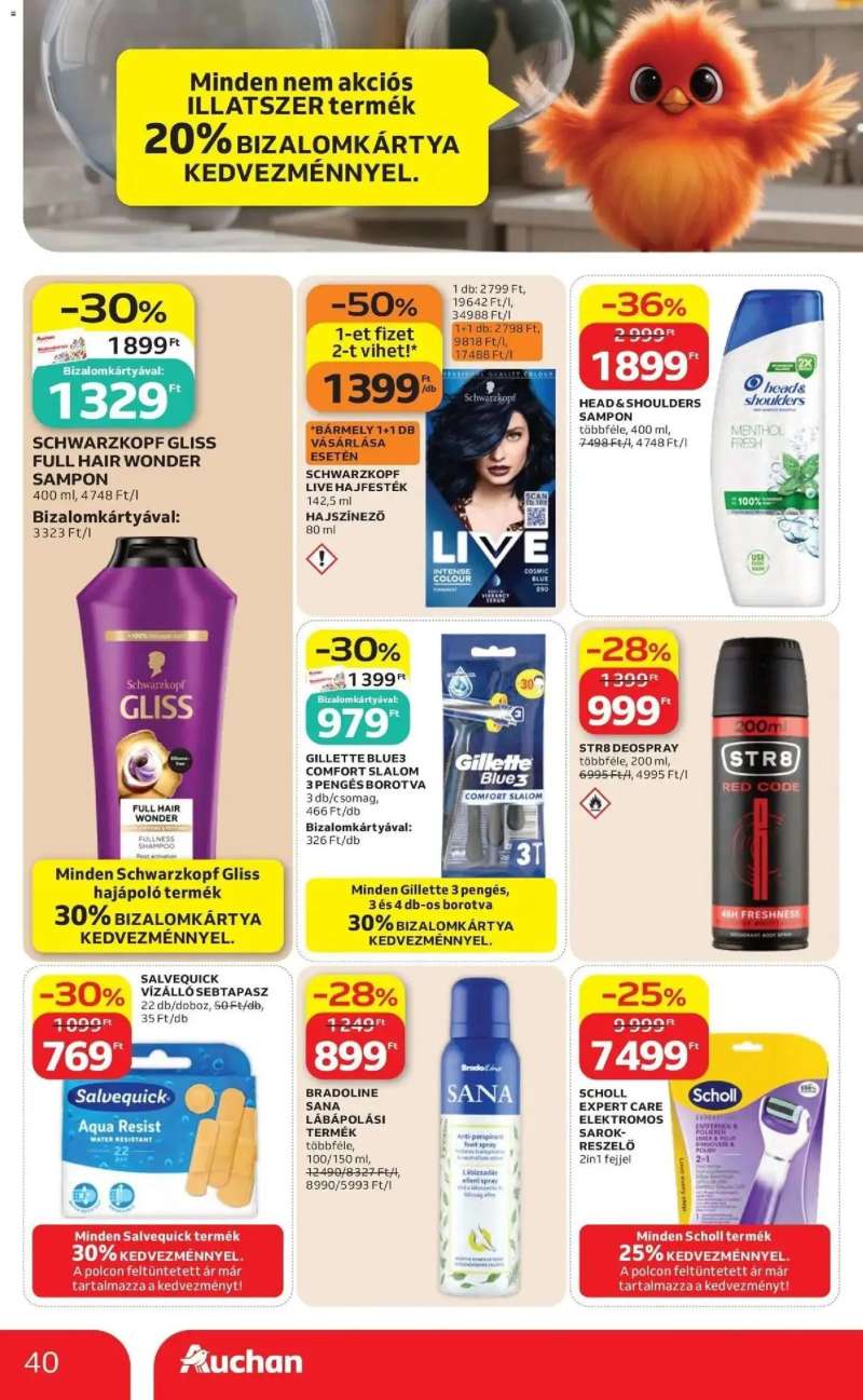 Auchan Auchan akciós újság Budapest 40 oldal
