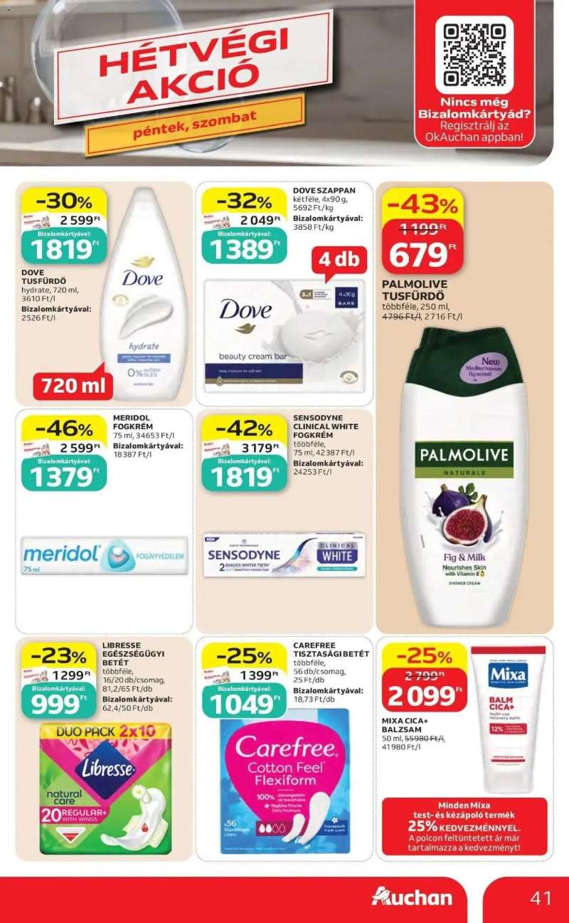 Auchan Auchan akciós újság Budapest 41 oldal