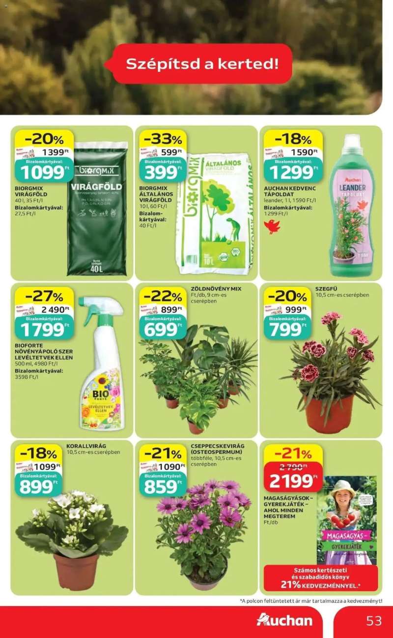 Auchan Auchan akciós újság Budapest 54 oldal