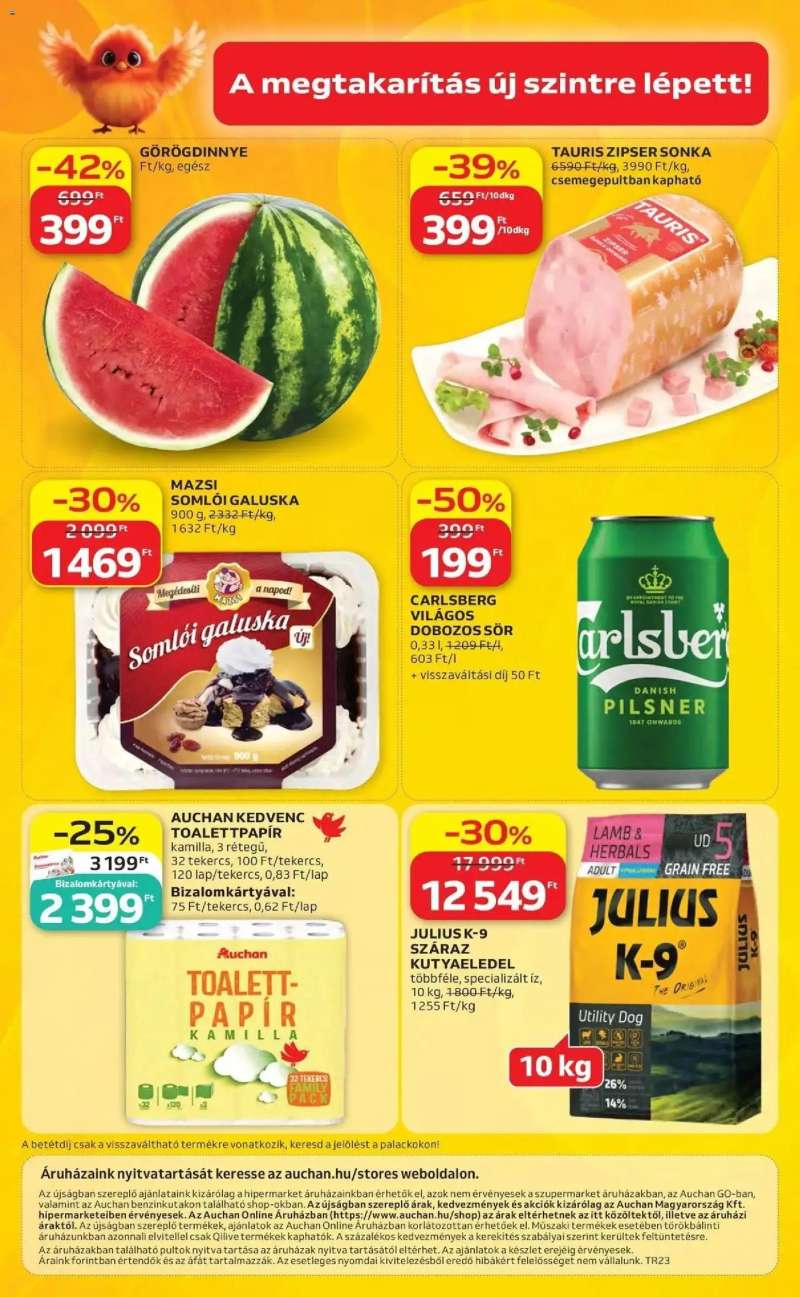 Auchan Auchan akciós újság Budapest 57 oldal