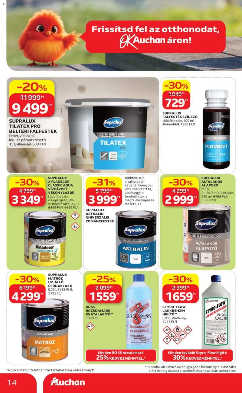 Auchan Auchan Fehér hetek ajánlatai 14 oldal