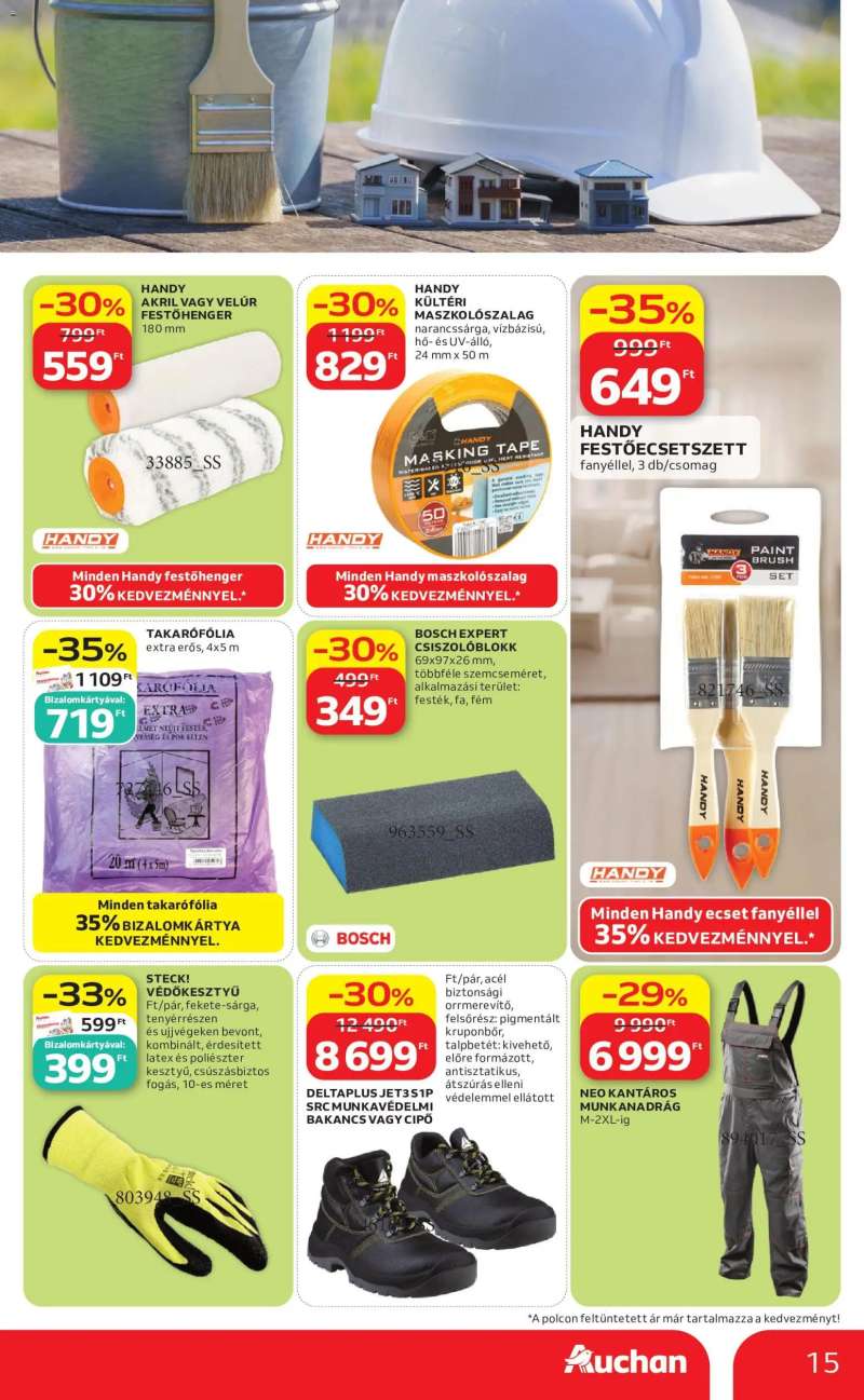 Auchan Auchan Fehér hetek ajánlatai 15 oldal