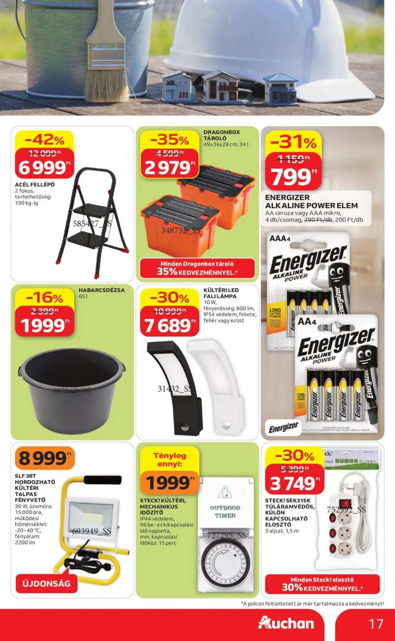 Auchan Auchan Fehér hetek ajánlatai 17 oldal