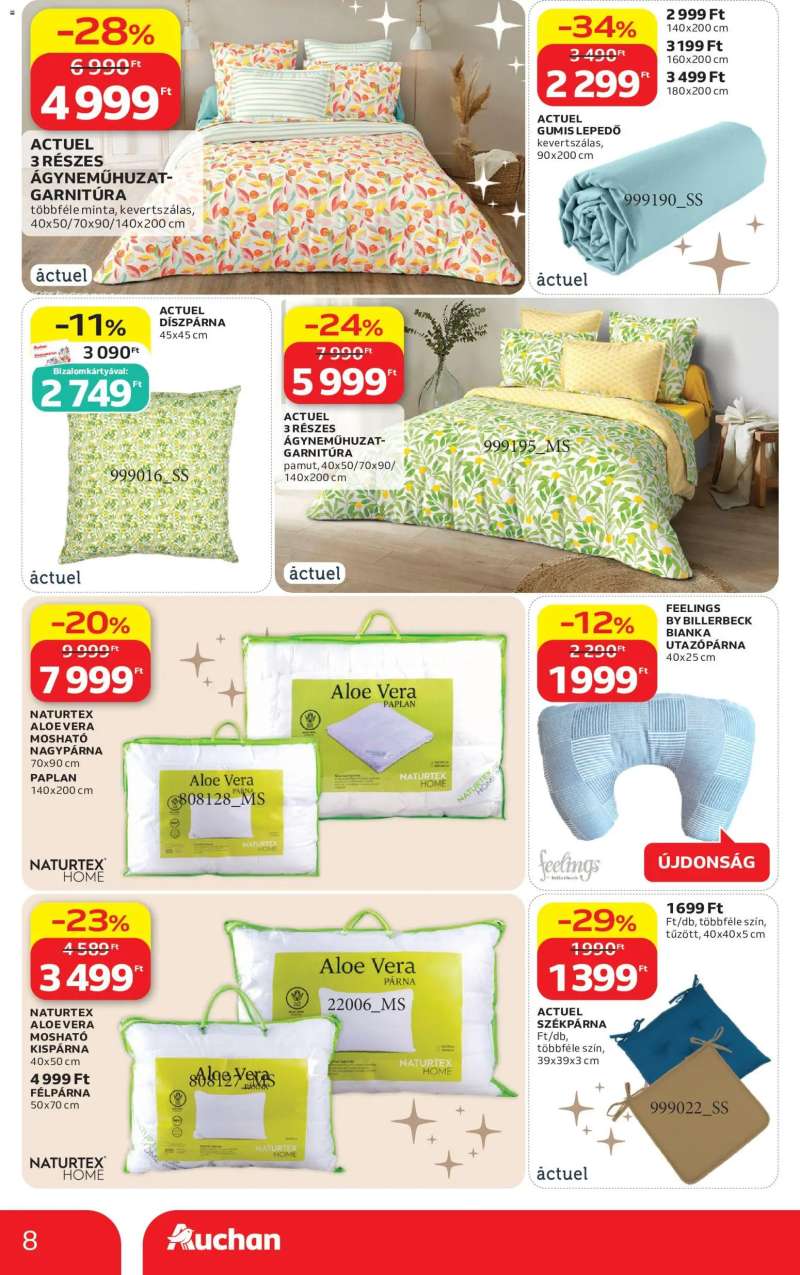 Auchan Auchan Fehér hetek ajánlatai 8 oldal