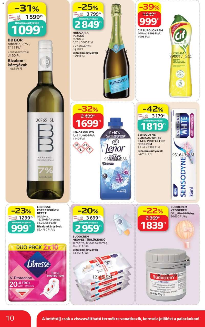 Auchan Auchan Szupermarket akciós újság 10 oldal