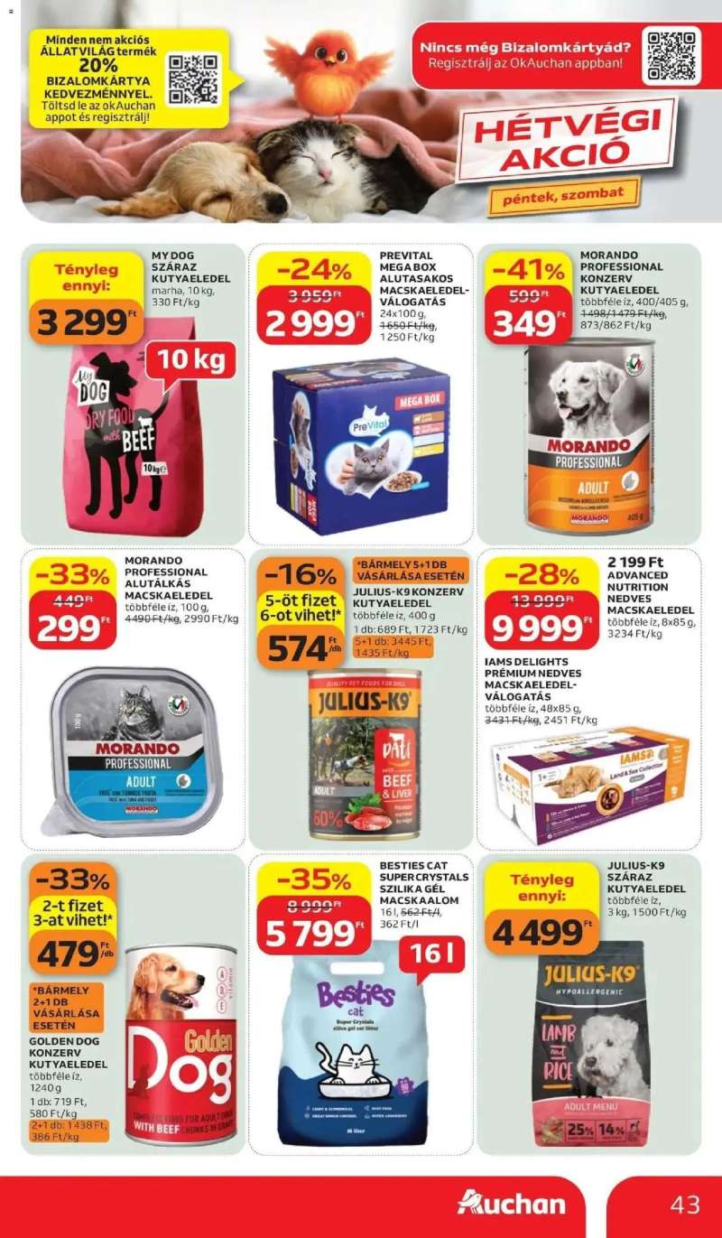 Auchan Auchan akciós újság Fót 43 oldal