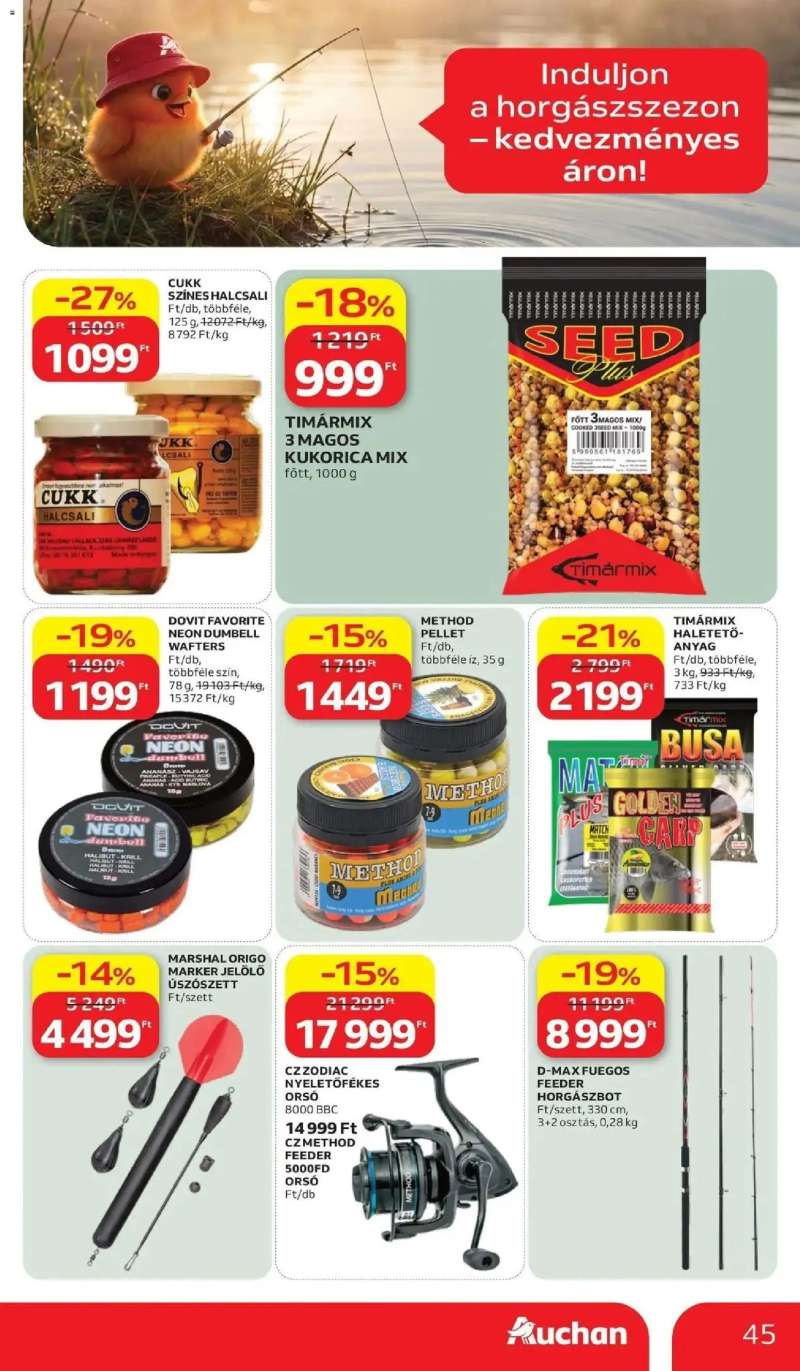 Auchan Auchan akciós újság Fót 45 oldal